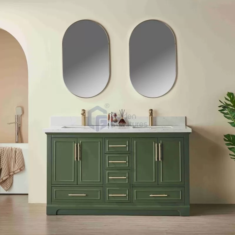 Iris23060 Transitional Solid Wood Vanity