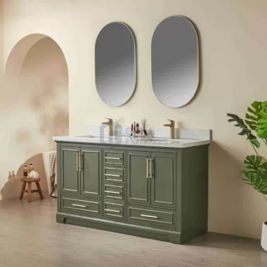 Iris23060 Transitional Solid Wood Vanity