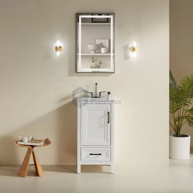 Rose1018DS-W Classic Solidwood Freestanding Vietnam vanity