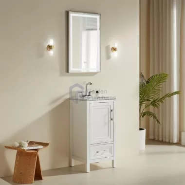 Rose1018DS-W Classic Solidwood Freestanding Vietnam vanity