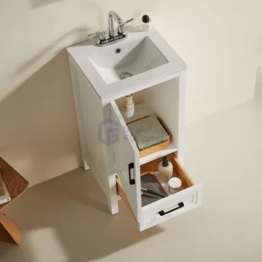Rose1018DS-W Classic Solidwood Freestanding Vietnam vanity