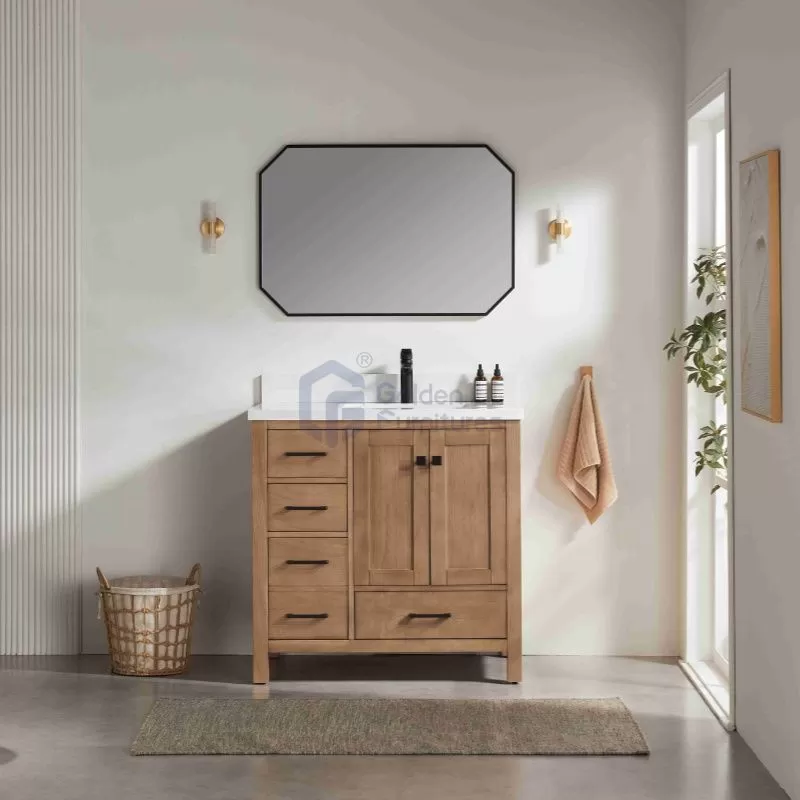 Rose1036R Classic Solidwood Freestanding Vietnam vanity