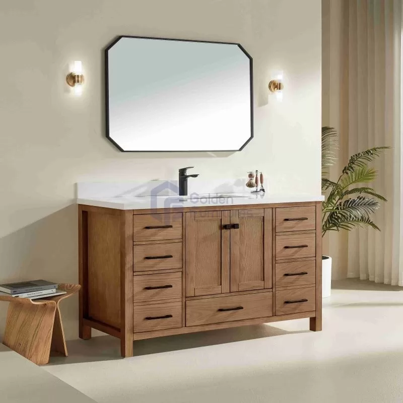 Rose1060S Solidwood Freestanding Vietnam Vanity