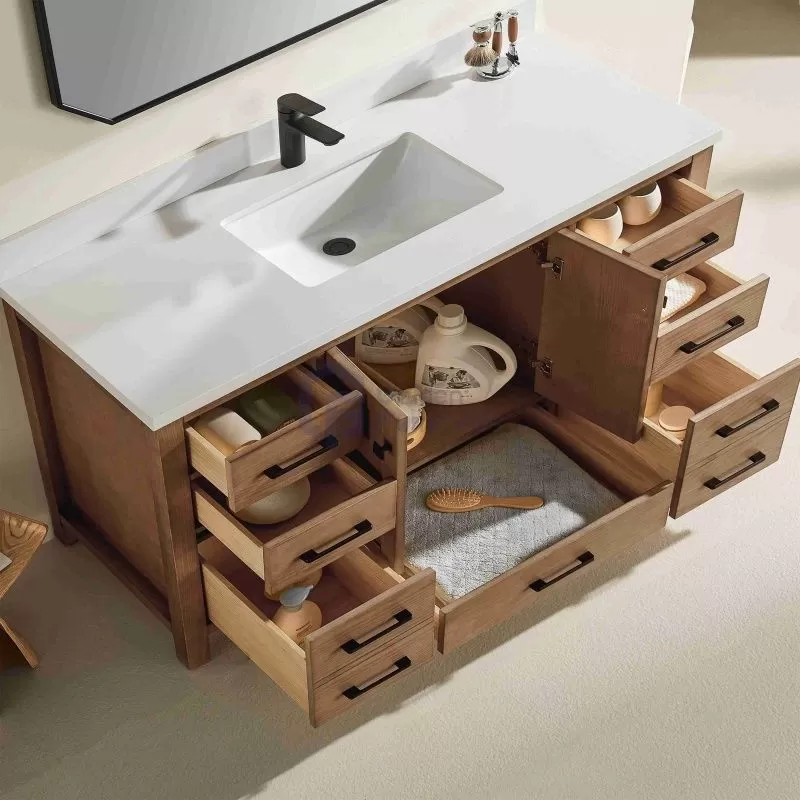 Rose1060S Solidwood Freestanding Vietnam Vanity