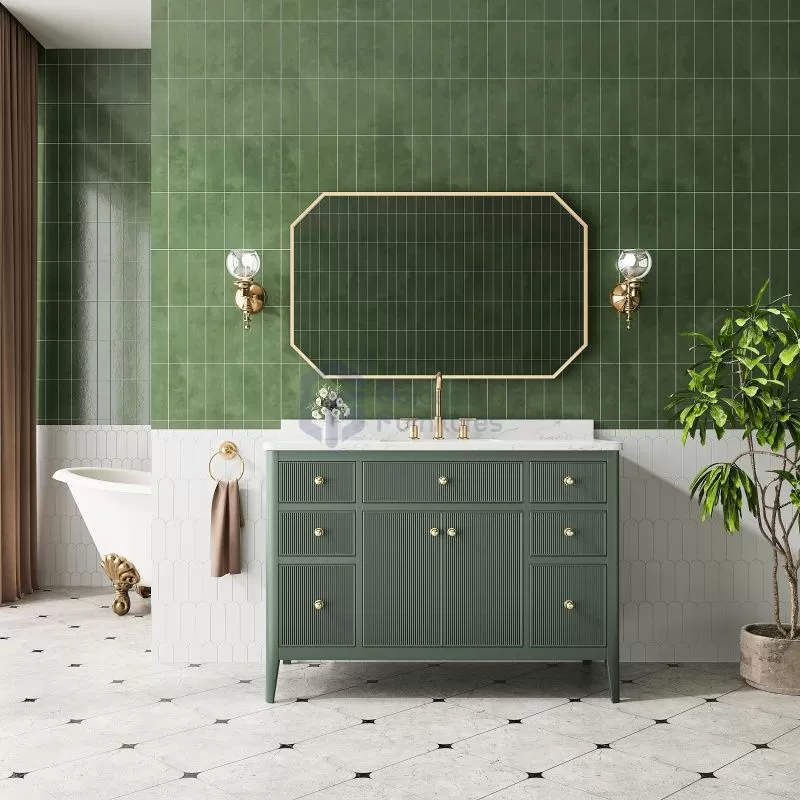 Tulip13048C-GE New Designs Bathroom Cabinet