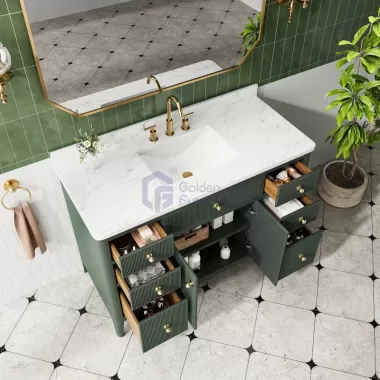 Tulip13048C-GE New Designs Bathroom Cabinet
