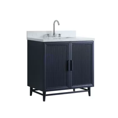 Sunflower13036B-NB Classical Antique Farmhouse Rustic Washroom Vanity