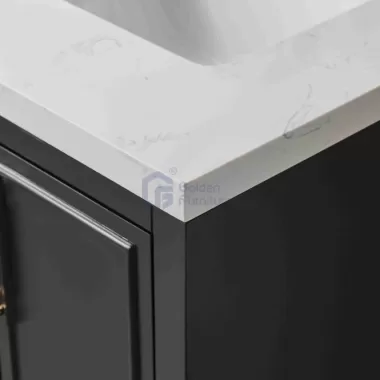 Iris23024B Transitional Solid Wood Vanity