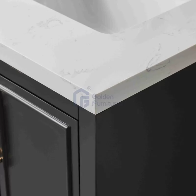 Iris23024B Transitional Solid Wood Vanity