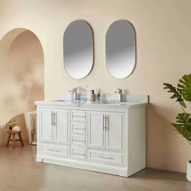 Iris23060W Transitional Solid Wood Vanity