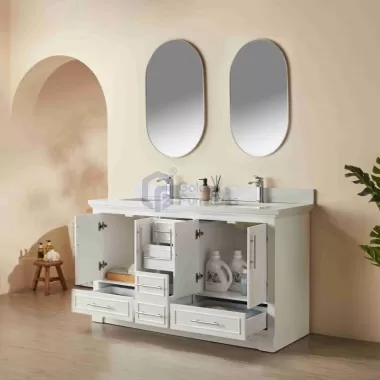 Iris23060W Transitional Solid Wood Vanity