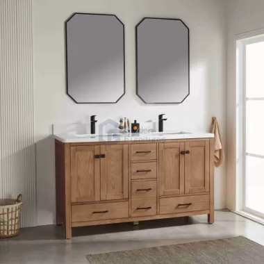 Rose1060D-AO  Solidwood Freestanding Vietnam Vanity
