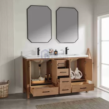 Rose1060D-AO  Solidwood Freestanding Vietnam Vanity