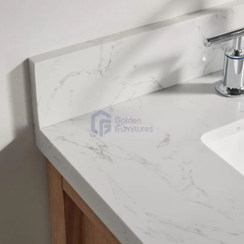 Daisy4036B-LC Solidwood Freestanding Vietnam Cabinet Single Bathroom Vanity Set Solid wood