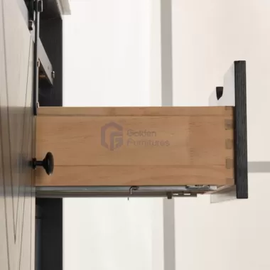 Daisy4036B-PNB Solidwood Freestanding Vietnam Cabinet Single Bathroom Vanity Set Solid wood