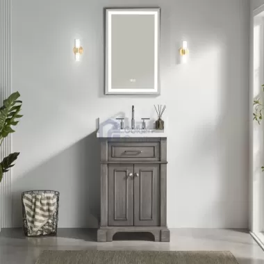 Iris19024AG Transitional Solid Wood Vanity