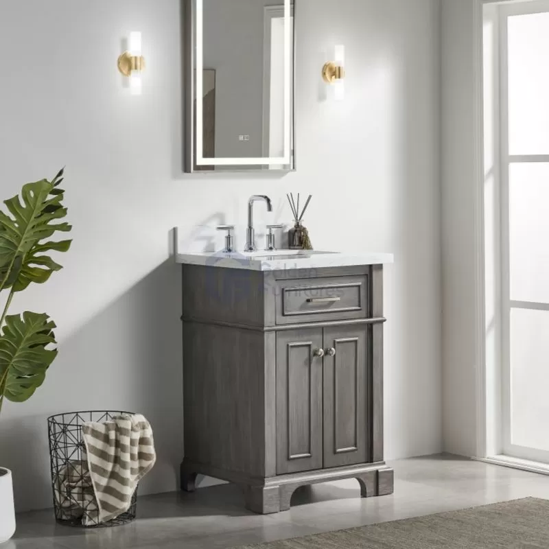Iris19024AG Transitional Solid Wood Vanity