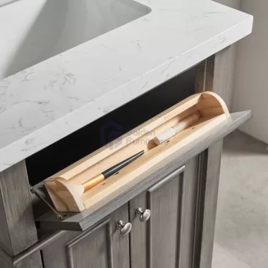 Iris19024AG Transitional Solid Wood Vanity