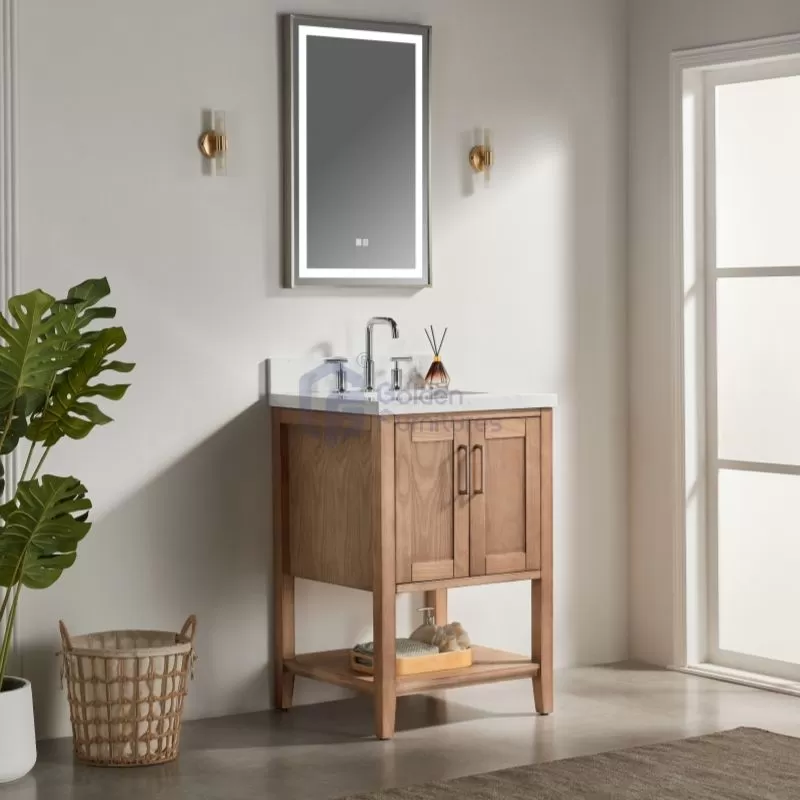 Lily4024LC With Shelf Vietnam Bathroom Vanity Factory
