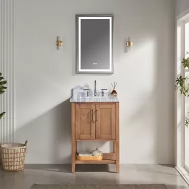 Lily4024LC With Shelf Vietnam Bathroom Vanity Factory