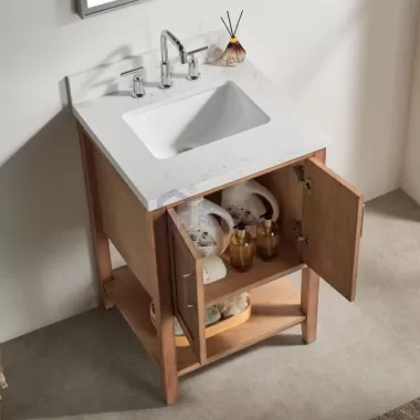 Lily4024LC With Shelf Vietnam Bathroom Vanity Factory