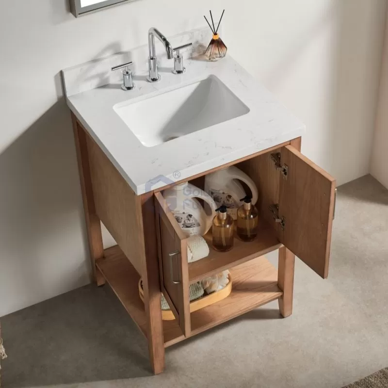 Lily4024LC With Shelf Vietnam Bathroom Vanity Factory