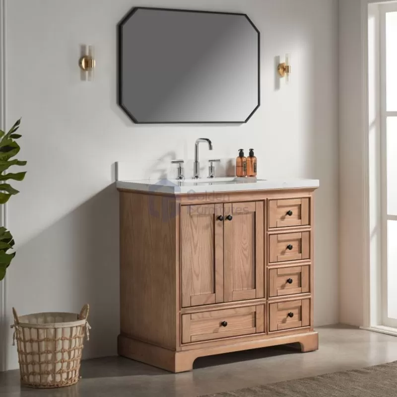 Rose5036LC New Base Design Freestanding Vanity