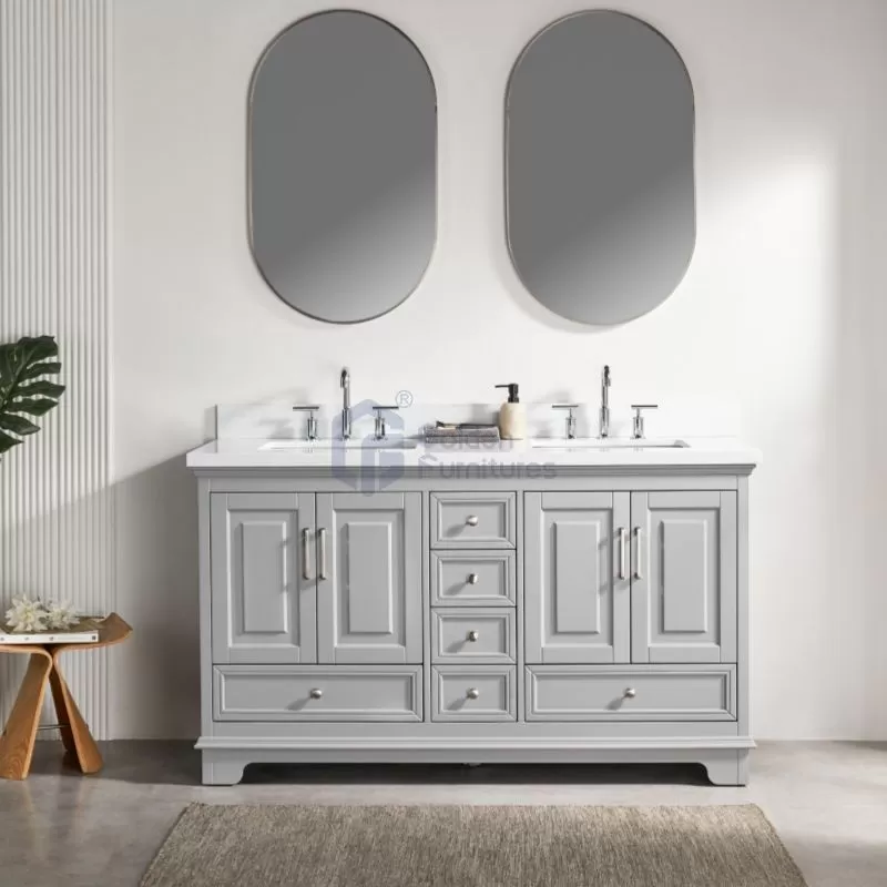 Rose8060GR Freestanding Vanity