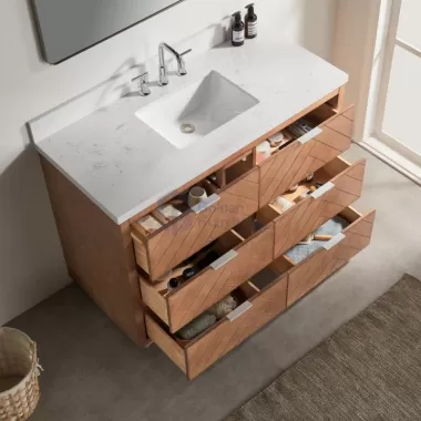 Tulip8048W-LC New Drawer American Designs Bathroom Cabinet