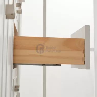 Iris7036C White Transitional Solid Wood Vanity