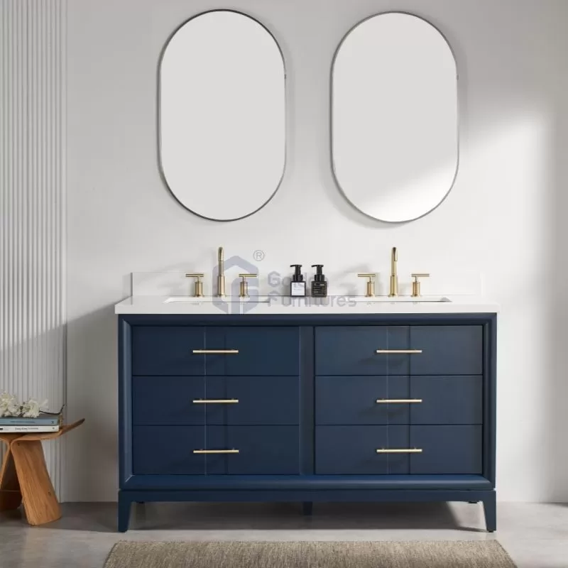 Iris8060NB Special Design Transitional Solid Wood Vanity
