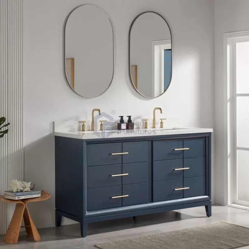 Iris8060NB Special Design Transitional Solid Wood Vanity