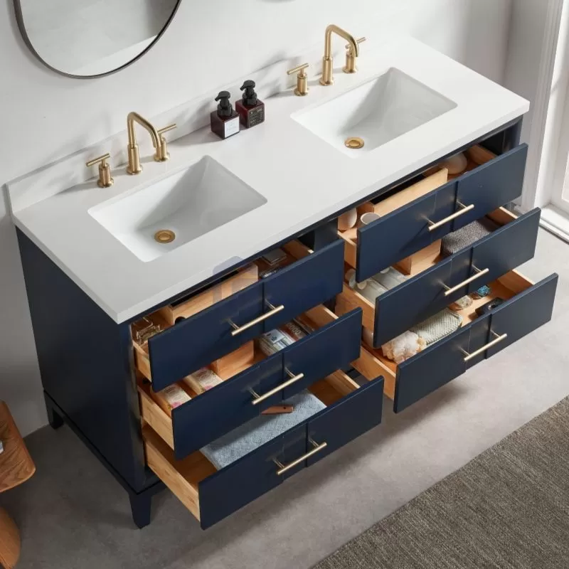 Iris8060NB Special Design Transitional Solid Wood Vanity