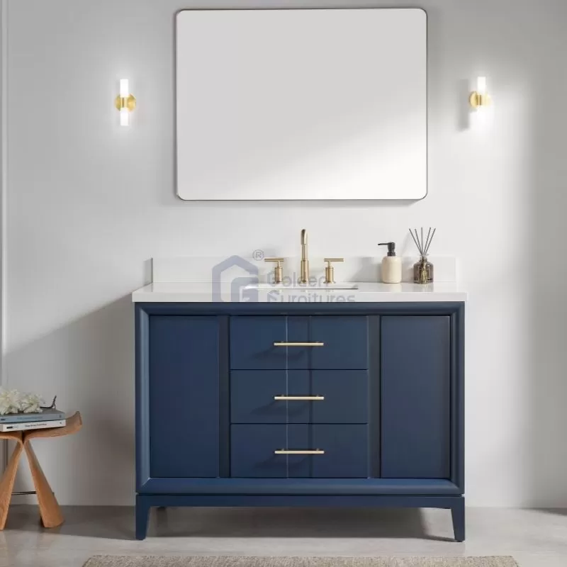 Iris8048A-NB Special Design Transitional Solid Wood Vanity