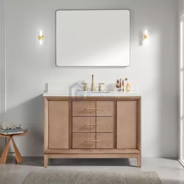 Iris8048A-LC Special Design Transitional Solid Wood Vanity