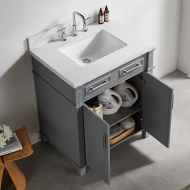 Solidwood bathroom vanity ,Vietnam cabinet Iris7030GR