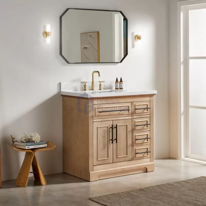 Iris21036LC Special Design Solid Wood Vanity