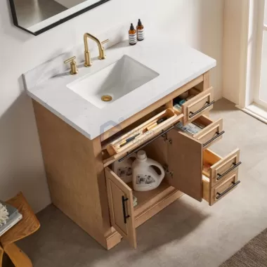 Iris21036LC Special Design Solid Wood Vanity