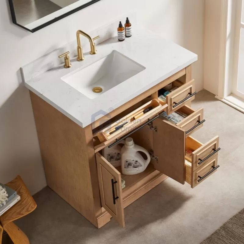 Iris21036LC Special Design Solid Wood Vanity