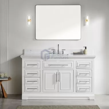 Iris21060S-W Special Design Solid Wood Vanity