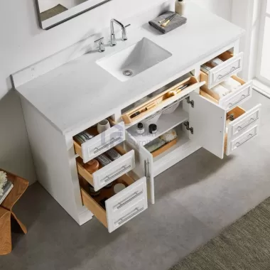 Iris21060S-W Special Design Solid Wood Vanity