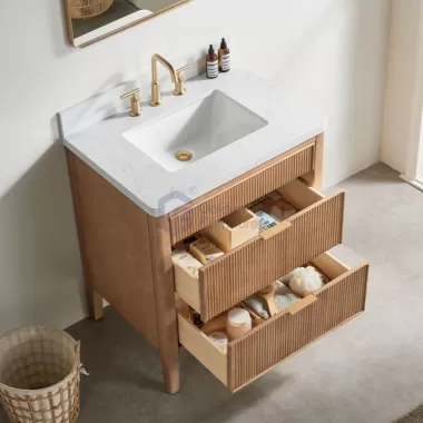 Tulip13030LC New Designs Bathroom Cabinet