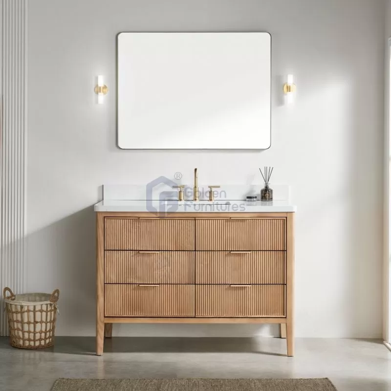 Tulip13048LC New Designs Bathroom Cabinet