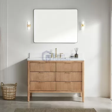 Tulip13048LC New Designs Bathroom Cabinet