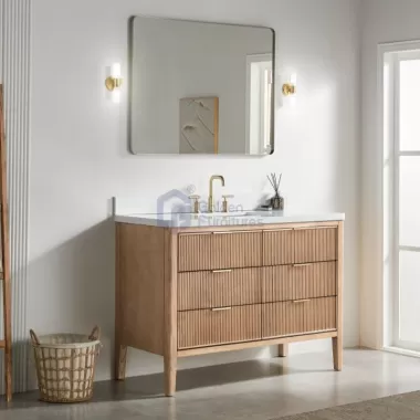 Tulip13048LC New Designs Bathroom Cabinet