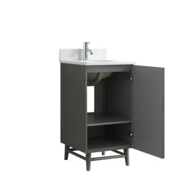Sunflower13020-AS Classical Antique Farmhouse Rustic Washroom Vanity