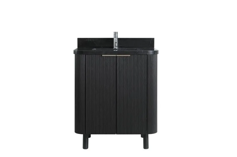 Tulip15030-BL New Designs Bathroom Cabinet
