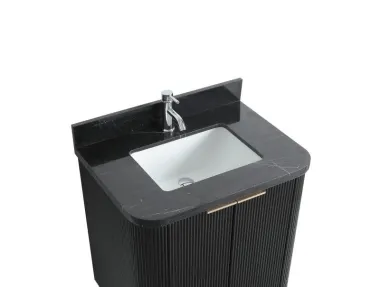 Tulip15030-BL New Designs Bathroom Cabinet
