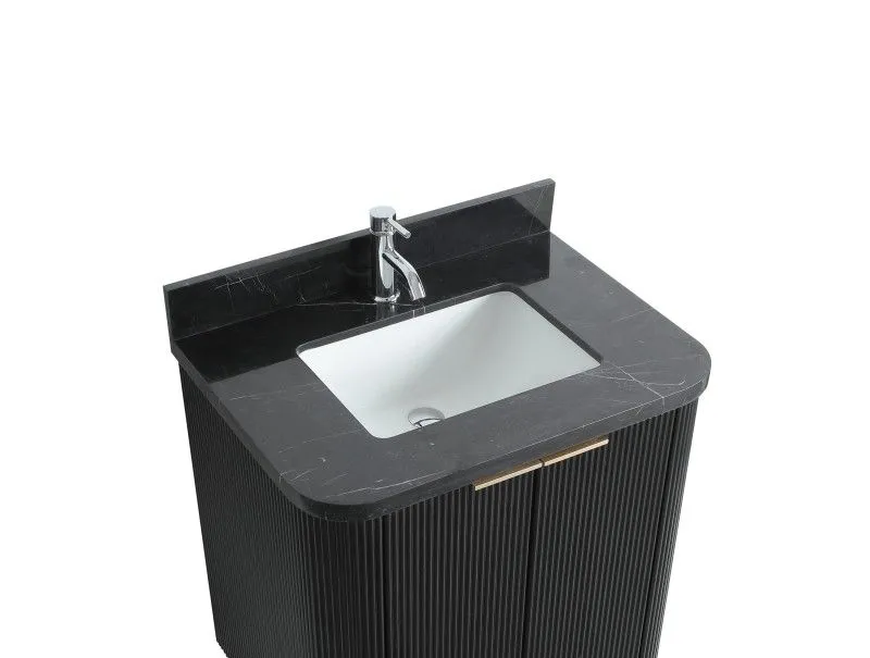 Tulip15030-BL New Designs Bathroom Cabinet