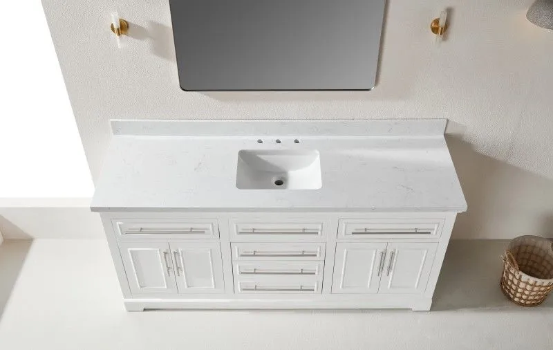 Iris21072S-WH Special Design Solid Wood Vanity